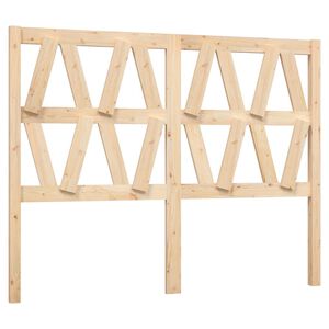 vidaXL S&auml;nggavel 126x4x100 cm massiv furu