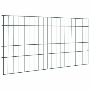 vidaXL Dammskydd Set 5 st 100 x 50 cm St&aring;l Gr&ouml;n