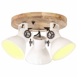 vidaXL Taklampa industriell 25 W vit 42x27cm E27