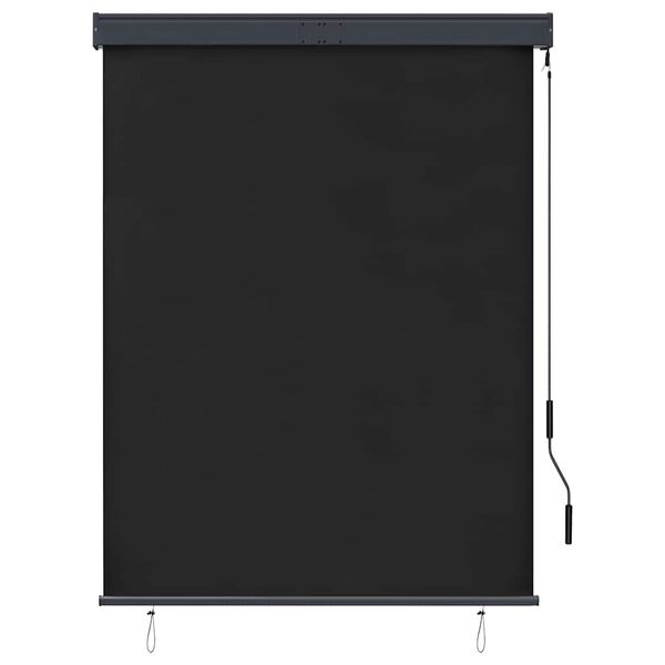vidaXL Rullgardin utomhus 120x250 cm antracit
