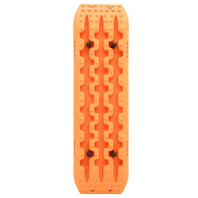 vidaXL Greppmattor 2 st orange 106x30,5x7 cm nylon