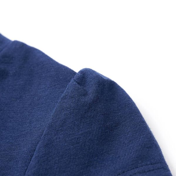 T-shirt f&ouml;r barn marinbl&aring; 140
