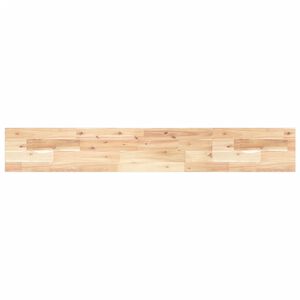 vidaXL Sv&auml;vande hylla 160x20x2 cm obehandlat massivt akaciatr&auml;
