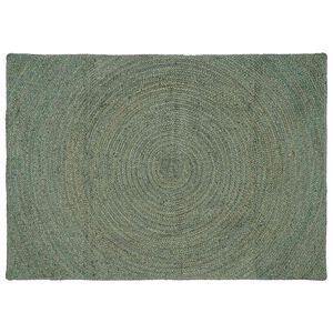 vidaXL Omr&aring;desmattor Olivgr&ouml;n 140 x 200 cm Jute