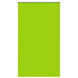 vidaXL Rullgardin m&ouml;rkl&auml;ggning blad gr&ouml;n 140x210 cm tyg bredd 136,6 cm