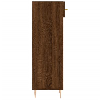 vidaXL Skoskåp brun ek 30x35x105 cm konstruerat trä