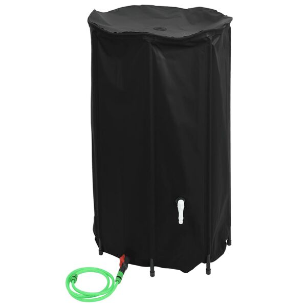 vidaXL Vattentank med kran vikbar 100 L PVC
