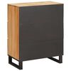 vidaXL Sideboard Brun 60 x 33 x 75 cm Massivt mangotr&auml;
