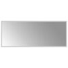 vidaXL LED Badrumsspegel Transparent 100 x 40 cm h&auml;rdat glas
