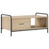 vidaXL Kaffeebord Sonoma-ek 90 x 49 x 41 cm Konstruerat tr&auml;