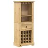 vidaXL Vinhylla Corona 56x35x134,5 cm massiv furu