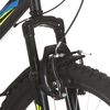 vidaXL Mountainbike 21 v&auml;xlar 26-tums d&auml;ck 49 cm svart