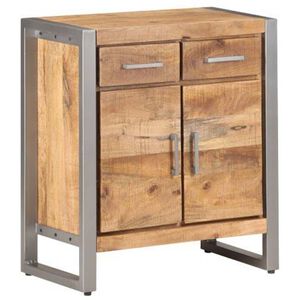 vidaXL Sk&auml;nk 60x35x72 cm grovt mangotr&auml;