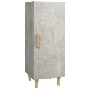 vidaXL Sk&auml;nk betonggr&aring; 34,5x34x90 cm konstruerat tr&auml;