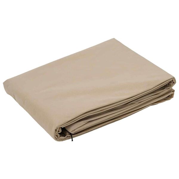 vidaXL Frostskydd f&ouml;r v&auml;xtfleece&ouml;verdrag Beige 3,5 x 2,5 m
