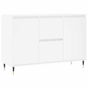 vidaXL Sk&auml;nk vit 101,5x35x70 cm konstruerat tr&auml;