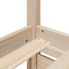 vidaXL Sängram utan madrass 90x190 cm massiv furu