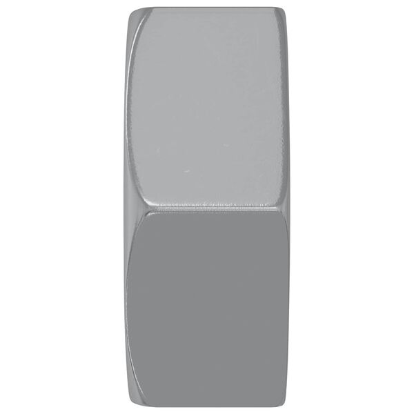 vidaXL Sexkantig mutter 2 pcs Silver M6 Metall