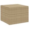 vidaXL Dynbox blandad beige 291L konstrotting