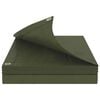 vidaXL Tarpaulin med &ouml;glor Gr&ouml;n 4 x 8 m 90 gsm PE