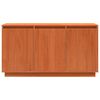 vidaXL Sideboard Brun Ek 111 x 34 x 60 cm Massiv furu