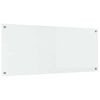 vidaXL Köksplånbak Transparent 120 x 50 x 0.6 cm härdat glas