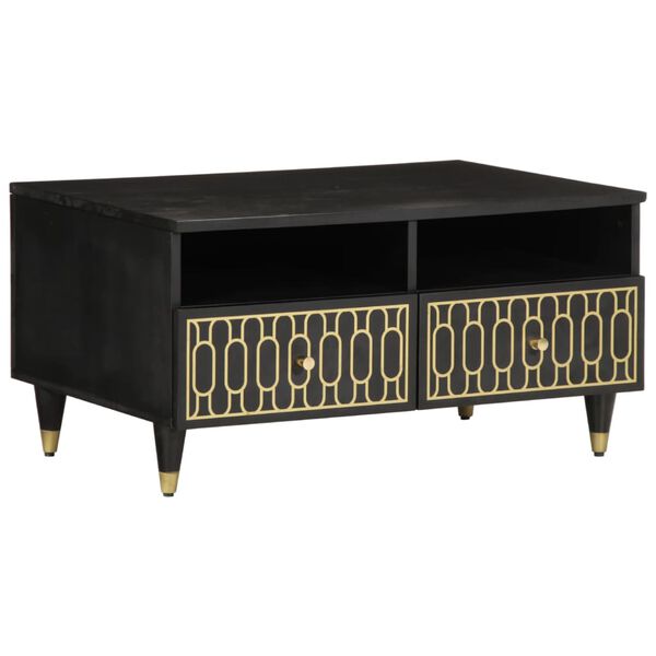 vidaXL Soffbord 80x54x40 cm massivt mangoträ