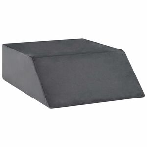 vidaXL Ben Kudde Enf&auml;rgad Gr&aring; 63 x 52 x 19 cm PU skum