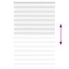 vidaXL Rullgardin zebra vit 140x200 cm tyg bredd 135,9 cm polyester