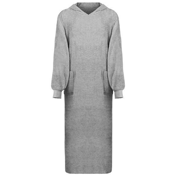 vidaXL Filt-hoodie KINN Gr&aring; XXL Bomull