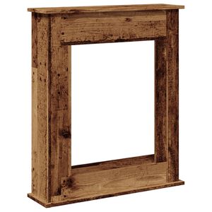 vidaXL Spiselkrans &aring;ldrat tr&auml; 75x20x87,5 cm konstruerat tr&auml;
