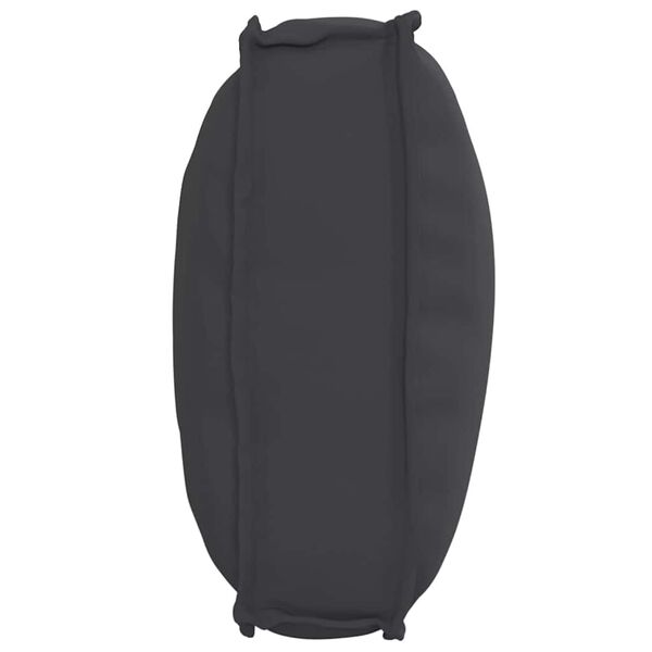 vidaXL Kudde Svart 70 x 40 x 12 cm Oxford Tyg