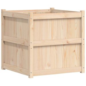 vidaXL Odlingsl&aring;da 70x70x70 cm massiv furu