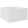 vidaXL Odlingsl&aring;da vit 40x40x23 cm massiv furu