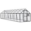 vidaXL F&aring;gelvolj&auml;r antracit 1,79x8x1,85 m aluminium