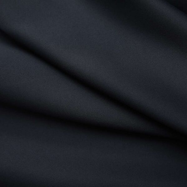 vidaXL M&ouml;rkl&auml;ggningsgardiner med krokar 2 st svart 140x245 cm