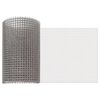 vidaXL N&auml;tduk 20 x 1000 cm 3 Mesh Rostfritt st&aring;l 201 Silver