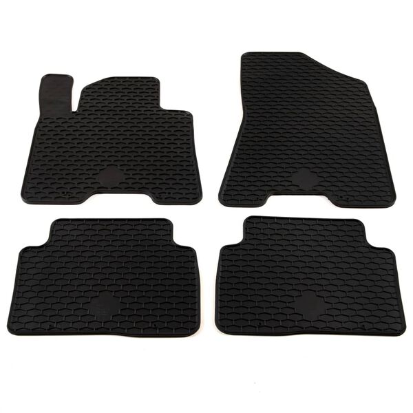 vidaXL Bilmattor set gummi 4 delar f&ouml;r Hyundai Tucson Kia Sportage