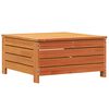 vidaXL Tr&auml;dg&aring;rdspall vaxbrun 62x63,5x32 cm massiv furu