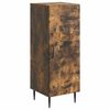 vidaXL Sideboard R&ouml;kt ek 33 x 34,5 x 89,5 cm Konstruerat tr&auml;