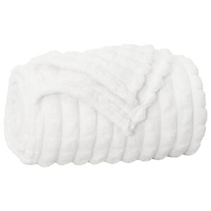 vidaXL Kastfilt Vit 150 x 130 cm 0.5 kg Fleece