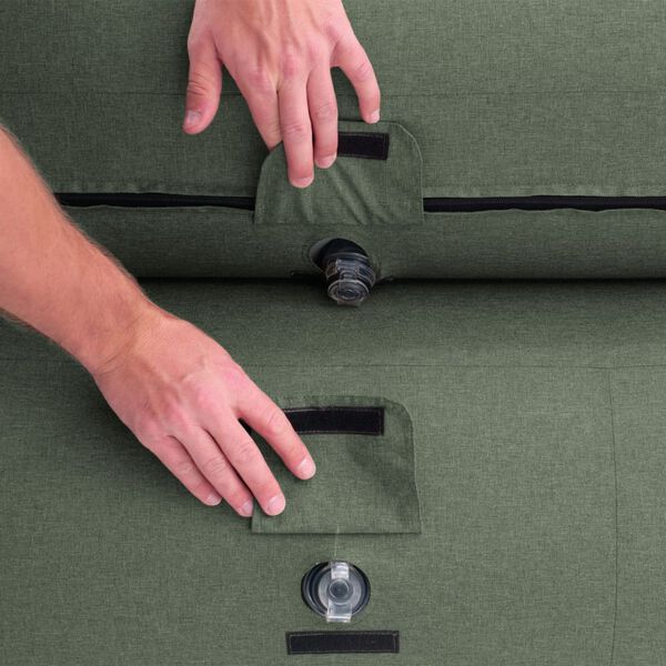 Outwell Uppbl&aring;sbar f&aring;t&ouml;lj Cross Lake gr&ouml;n