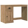 vidaXL Skrivbord Artisan Ek 50 x 115 x 75 cm Konstruerat tr&auml;