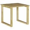 vidaXL bord Naturf&auml;rg 40 x 40 x 36 cm Impregnerat furutr&auml;