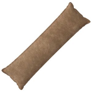 vidaXL Kudde HOUTEN Taupe 40 x 145 cm Mikrofiber Fleece