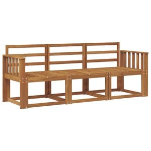 vidaXL Utomhussoffset 3 pcs Naturf&auml;rg