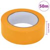 vidaXL M&aring;lartape 6 pcs Gul 38mm x 50m Papper
