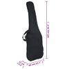 vidaXL Elgitarr för nybörjare med väska svart 4/4 39"