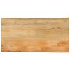 vidaXL Bordsskiva 110x60x2,5 cm levande kant massivt mangotr&auml;