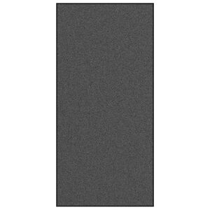 vidaXL D&ouml;rrmatta Antracit och svart 120 x 250 cm Polyamid och PVC